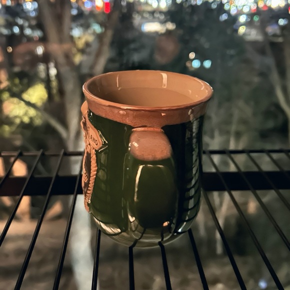 Mc Murfy Lucky Leprechaun Mug W Pot Of Gold & 4 Leaf Clovers 3D Relief Ireland - Picture 4 of 6